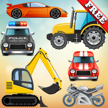 Vehicles and Cars for Toddlers and Kids : play with trucks, tractors and toy cars ! FREE app LOGO-APP點子