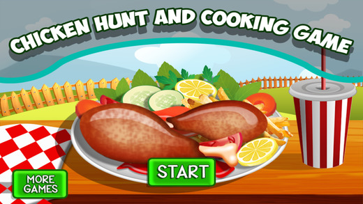 Chicken Hunt and Cooking Game - Real chicken hunting in poultry farm and crazy kitchen adventure gam