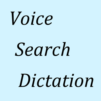 Voice Search and Voice Dictation LOGO-APP點子