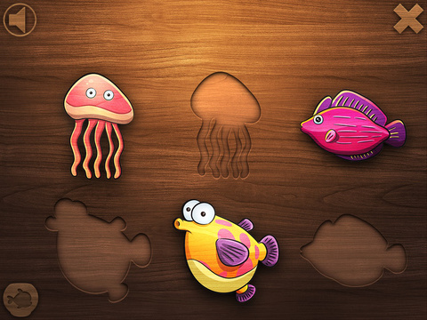 【免費遊戲App】Underwater Animal Puzzles for Kids-APP點子