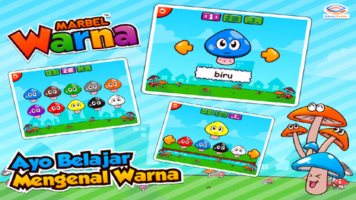 【免費教育App】Marbel Belajar Warna-APP點子