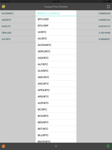 【免費財經App】Cryptsy Price Checker-APP點子