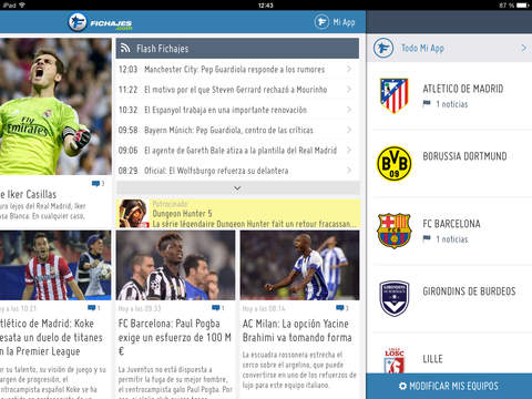 Foot Mercato Tab : transferts, résultats screenshot 3