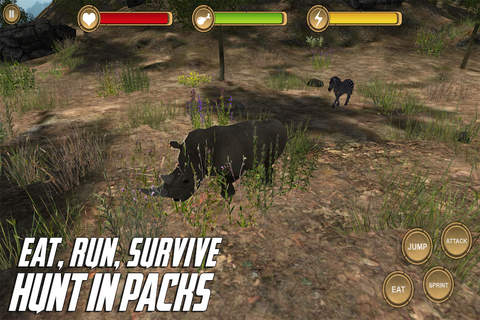 Rhino Simulator - HD screenshot 2