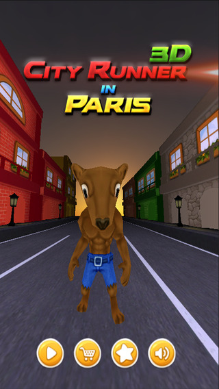 City Runner 3D In Paris
