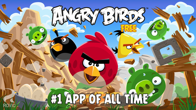 【免費遊戲App】Angry Birds Free-APP點子