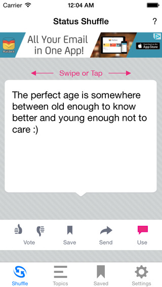 【免費社交App】Status Shuffle Lite for Facebook-APP點子