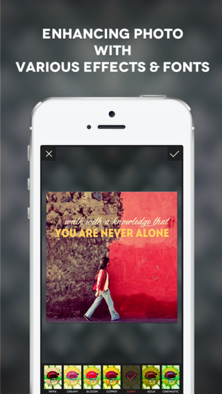 【免費攝影App】InstaPoster+ - Beautiful Backgrounds and Cool Text Patterns to Create Stunning Social Messages!-APP點子