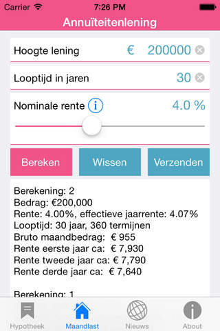 HypotheekWeten screenshot 2