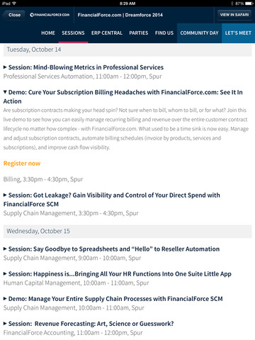 【免費商業App】FinancialForce.com @ Dreamforce 14 HD-APP點子