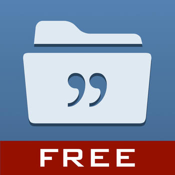 Quotes Folder Free LOGO-APP點子