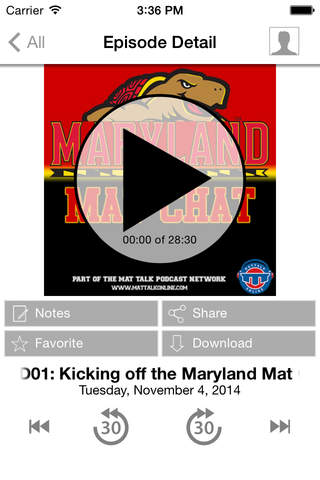 Maryland Mat Chat screenshot 4