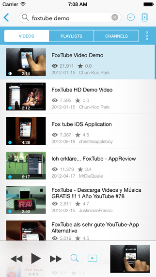 【免費音樂App】FoxTube 4 - Player for YouTube-APP點子