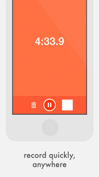 Quick Record — Voice memos with iCloud sync
