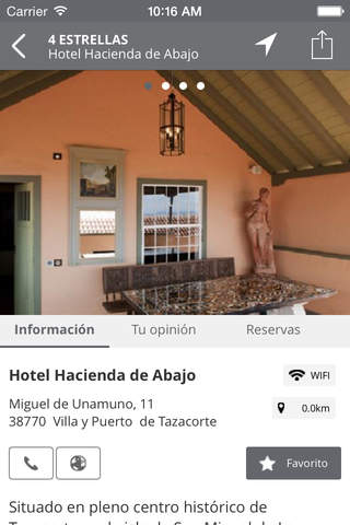 La Palma App Guía de ciudad Guía de La Palma Restaurantes Hoteles Ocio Tiendas screenshot 4