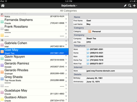 【免費商業App】DejaOffice App Suite - PC and Mac Sync for Outlook-APP點子