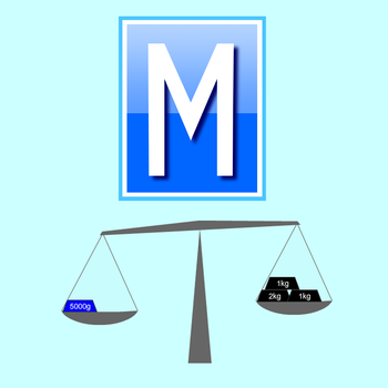 Balancing scales - convert between g and kg LOGO-APP點子