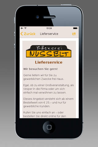 Bäckerei Nusselt GmbH screenshot 3