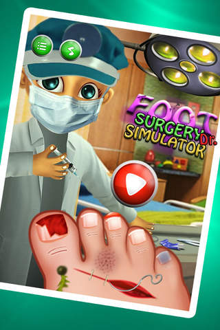Foot Surgery Dr Simulator - Patients Healing & Surgery Treatment Game at Doctor Clinic screenshot 2