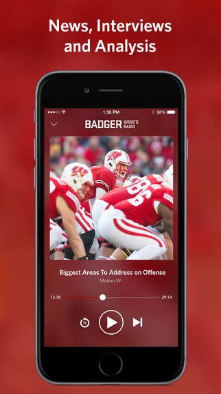 【免費運動App】Badger Sports Radio-APP點子