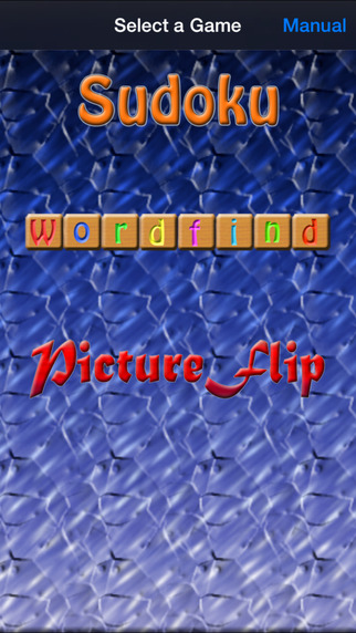 Game Pack Vol 1 - Sudoku Wordfind PictureFlip