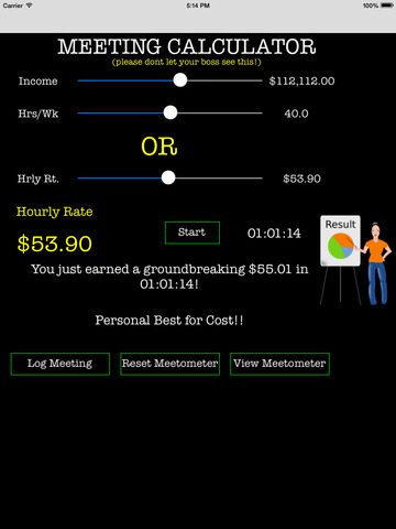 【免費商業App】Meeting Cost Calc-APP點子