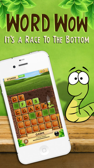 Word Wow - Work your brain and learn new words with this fast action puzzle game