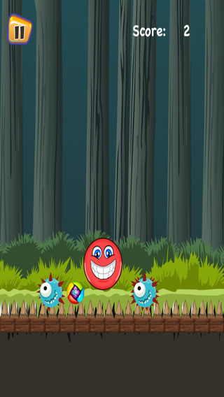 【免費遊戲App】A Bouncy Red Ball Dancing Bounce - Jump Survival Game-APP點子