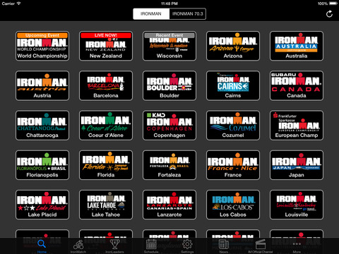 【免費運動App】IronMobile - Ironman Athlete Tracker-APP點子