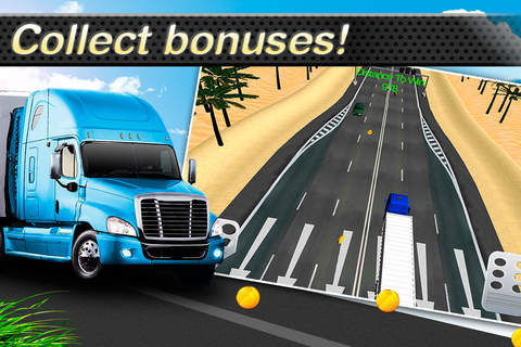 Highway Truck Racer 3D screenshot 4
