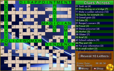 Crossword Puzzles HD screenshot 3