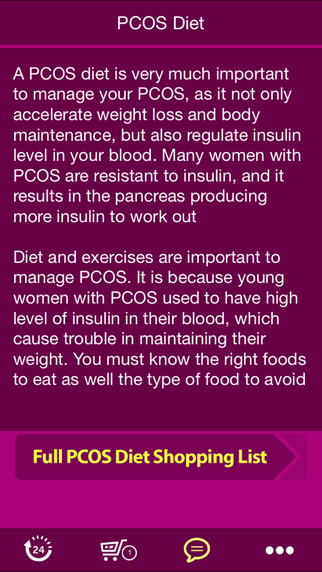 免費下載健康APP|PCOS Diet 7 Day Meal Plan ~ A perfect PCOS diet food plan with grocery list app開箱文|APP開箱王