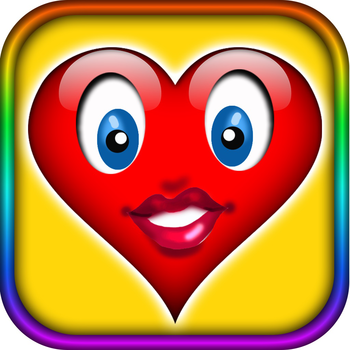 Valentine’s Emoji Puzzle Free Game: Loverboys Love Flow Fun LOGO-APP點子