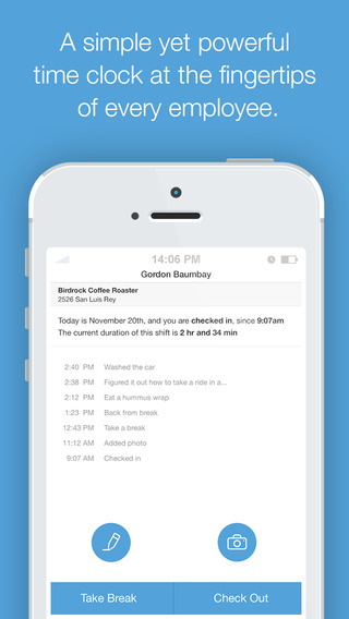Boomr - Track When Your Employees Work with Boomr's Mobile Time Clock
