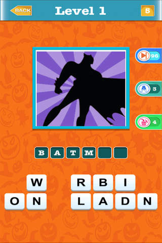 49 Shadow Shapes to Guess ( Trivia Quiz game ) - Try to recognize Characters screenshot 4