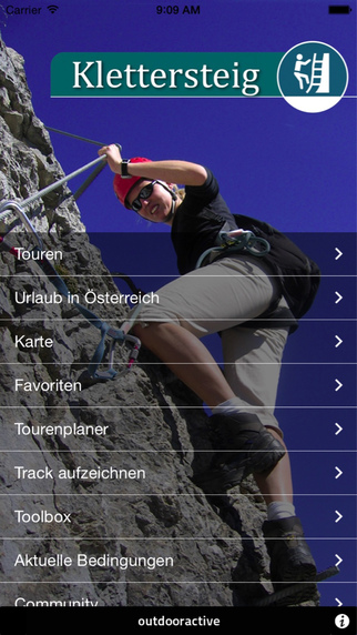 Klettersteige - outdooractive.com Themenapp