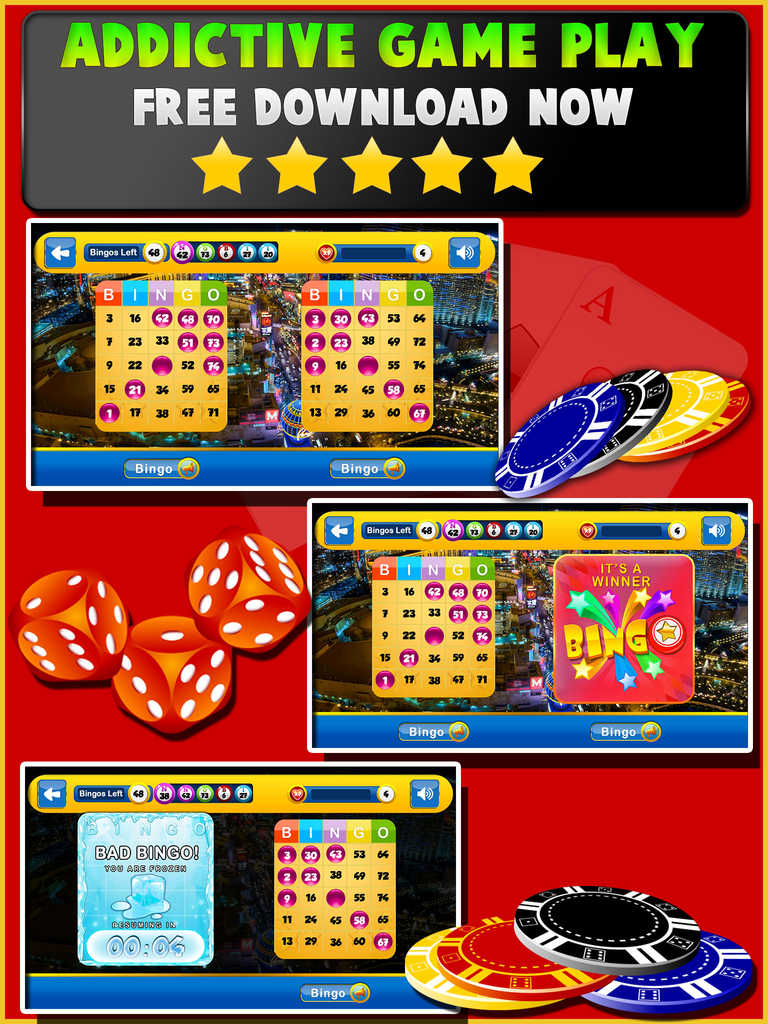 las vegas bingo free online