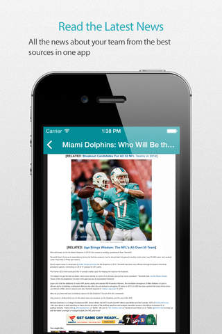 Miami Football Alarm screenshot 3