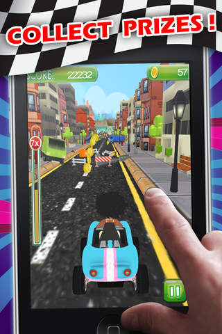 Disco Girl Power Go Kart Adventure - FREE - Harlem Black Beauty Race Car Fever screenshot 2