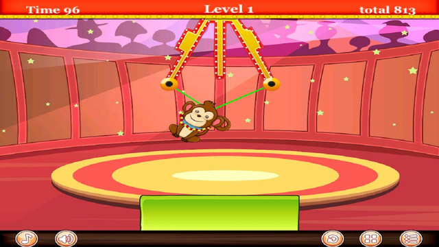 Crazy Circus Monkey - Balloons Going Bananas - Free