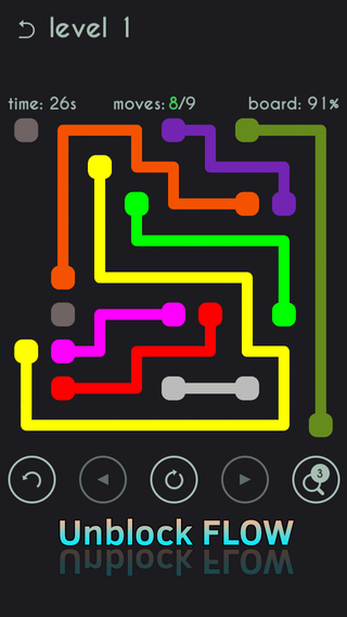 【免費遊戲App】Unblock Flow Free BuildIt - Draw crossy road lines dash - Candy Colour Puzzle Game !-APP點子