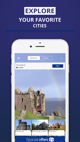 Scotland - your travel guide with offline maps from tripwolf guide for sights tours and hotels in Ed