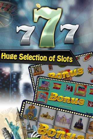 Nations Slots - Free Las Vegas 777 Casino Machines, Big Win, Video Bonus and more! screenshot 2