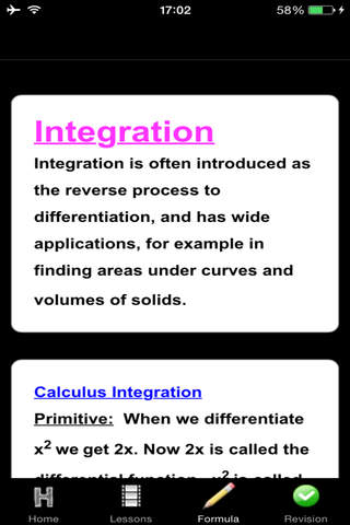 Integration Calculus screenshot 3