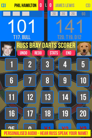 Russ Bray Darts Scorer screenshot 2