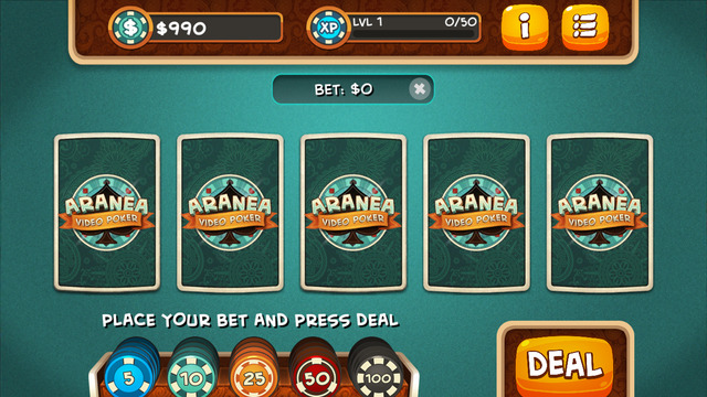 Aranea - Video Poker