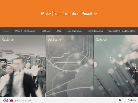 【免費商業App】Ciena's Interactive Product Portfolio-APP點子