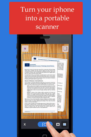 Pocket Scanner Free - Turn your phone into a portable scanner screenshot 2