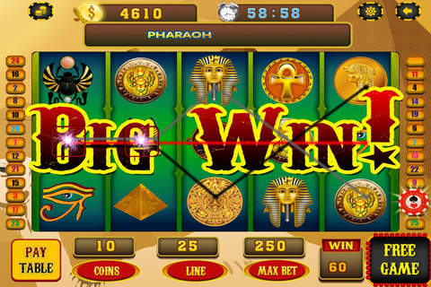 Win Big Best Pharaoh's Way to Las Vegas Strip Slot Machines Casino Pro screenshot 2