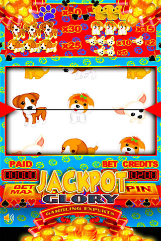 Puppy Pet Party Casino Slot Machine Jackpot Dog Spa Fun Birthday Maker Free Slots Game Edition screenshot 3